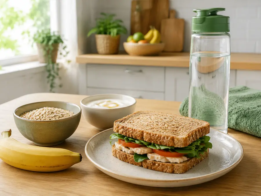 Alimentação relacionada ao acompanhamento de nutrição esportiva